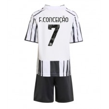 Juventus Francisco Conceicao #7 Hjemmedraktsett Barn 2025-26 Kortermet (+ korte bukser)